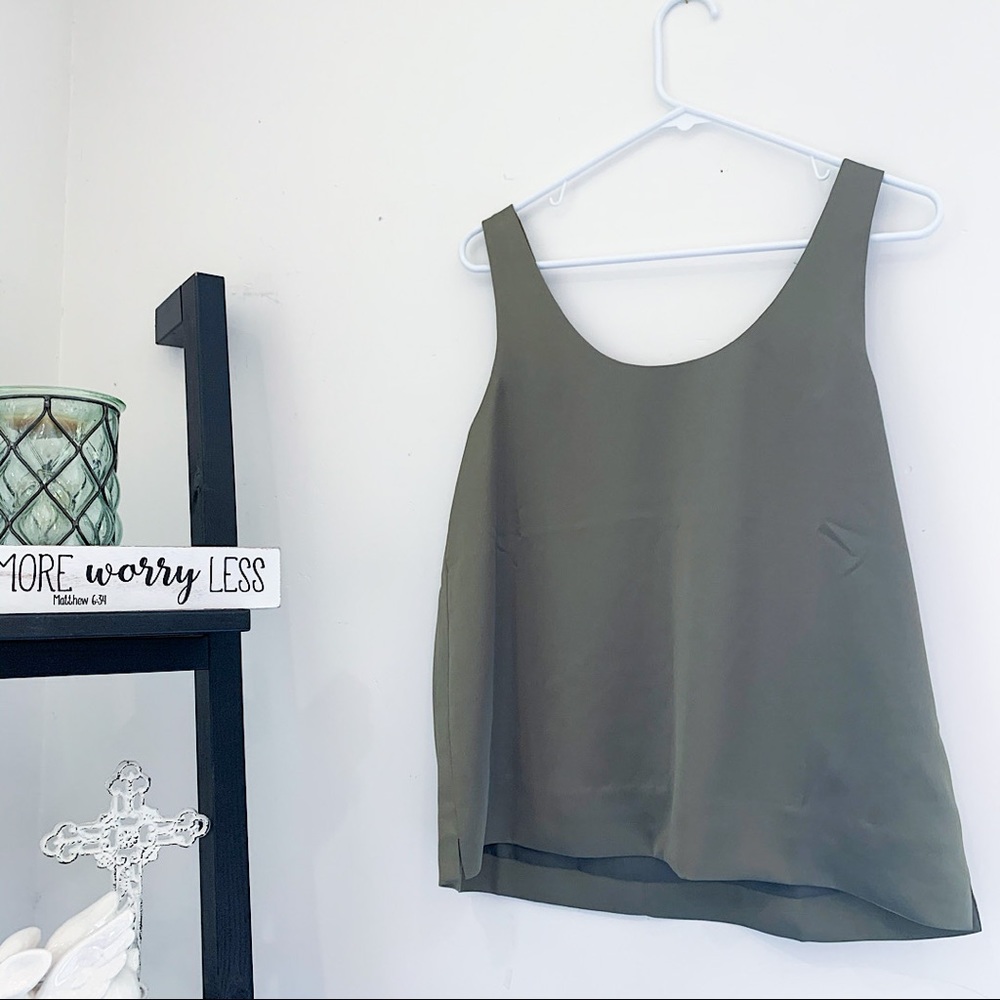 🖤 J.Crew Forest Green Tank / Medium